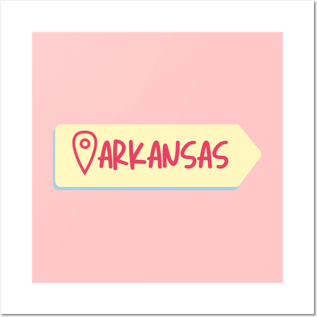 Arkansas Wall Art by Random Prints